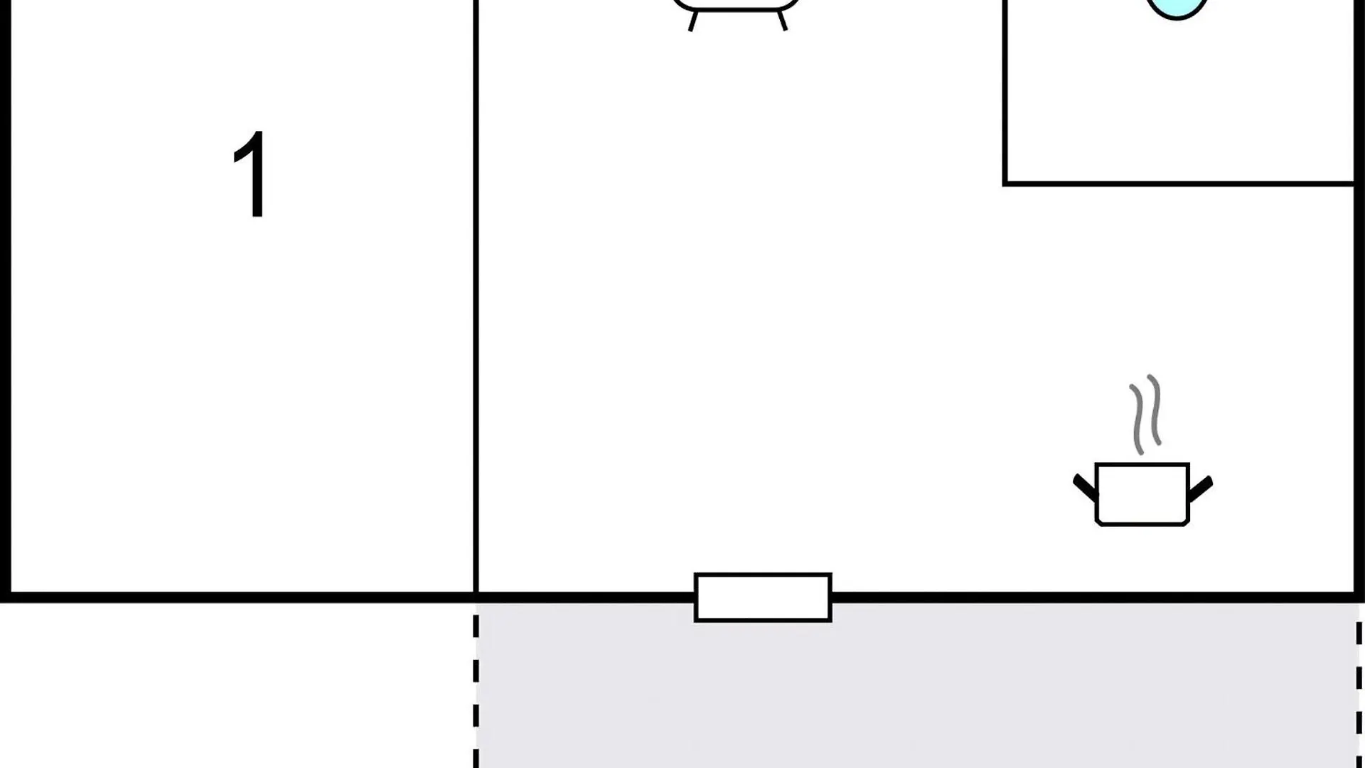 度假居 Tiny Haus 11A Am Brombachsee 普莱因费尔德
